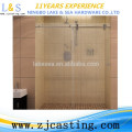 bathroom sliding door glass hardware